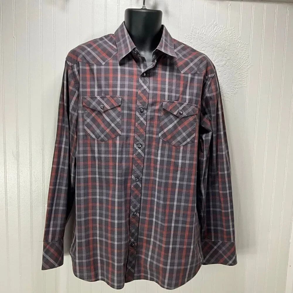 BANANA REPUBLIC Pearl Snap Dress Shirt